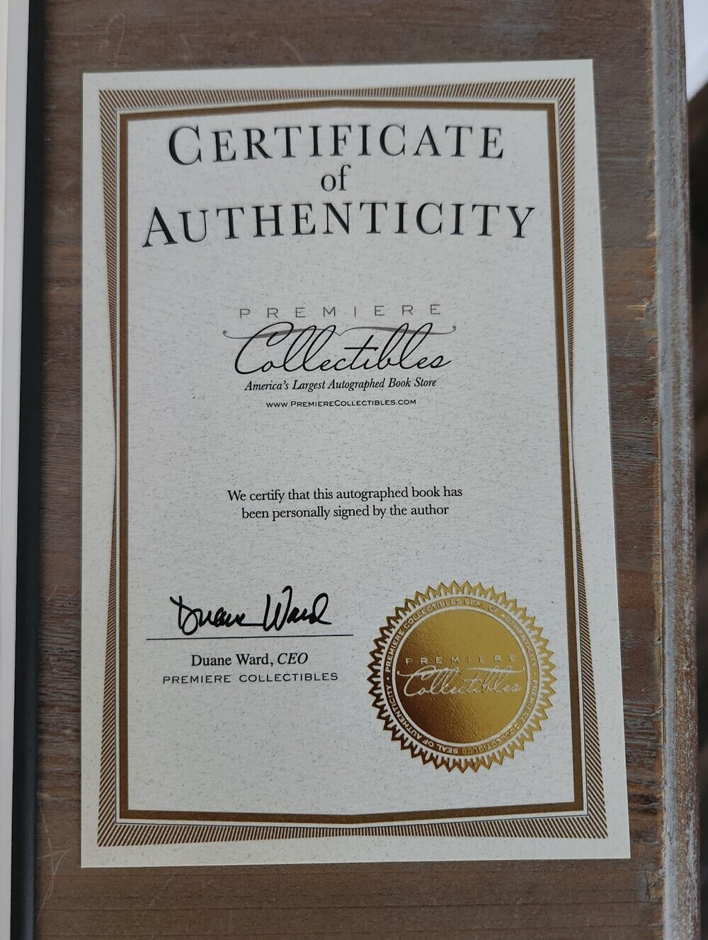 Signed Dan Crenshaw Fortitude Hardcover Book COA Navy SEAL First Edition - Picture 5 of 10